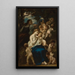 Een nimf met cupido's - Narcisse Virgile Diaz de la Peña — ingelijst kunstwerk aan de muur