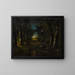 Het bos plukken - Narcisse Virgile Diaz de la Peña — ingelijst kunstwerk aan de muur