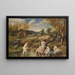 De baders - Narcisse Virgile Diaz de la Peña — ingelijst kunstwerk aan de muur