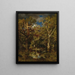 Mare en bos Eik Half-omgevallen - Narcisse Virgile Diaz de la Peña — ingelijst kunstwerk aan de muur