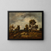 Weg langs de vijver van de adder, Fontainebleau-bos - Narcisse Virgile Diaz de la Peña — ingelijst kunstwerk aan de muur