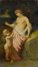 Vénus et Cupidon - Narcisse Virgile Diaz de la Peña — weergave van het kunstwerk
