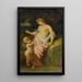 Vénus et Cupidon - Narcisse Virgile Diaz de la Peña — ingelijst kunstwerk aan de muur