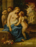 Venus en Cupido's - Narcisse Virgile Diaz de la Peña — weergave van het kunstwerk