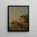 De vissers op de Nijl - Narcisse Berchère — ingelijst kunstwerk aan de muur