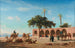 De Karavaan in rust in Siout, Egypte - Narcisse Berchère — weergave van het kunstwerk