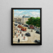 Rue de Londres - Narcisse Guilbert — framed artwork on a wall