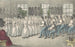 Shakers nabij Lebanon - Nathaniel Currier — weergave van het kunstwerk