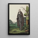 William Henry Harrison, negende president van de Verenigde Staten - Nathaniel Currier — ingelijst kunstwerk aan de muur