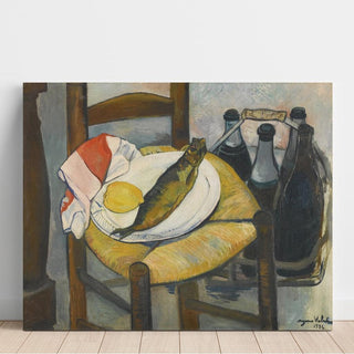 Nature Morte au Hareng - Suzanne Valadon | Reproduction Tableau Décoration murale affiche copie