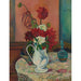 Reproductie van het schilderij Natuurstudie met Bloemenvaas - Suzanne Valadon