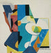 Abstracte stilleven schilderij - Enrico Prampolini — weergave van het kunstwerk