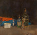 Natuurstudie met inktpot - Fritz Rojka — weergave van het kunstwerk