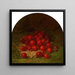 Still life with cherries - Robert Spear Dunning — framed artwork on a wall