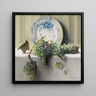 Nature morte avec des raisins - John Elwood Bundy