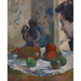 Reproductie van het schilderij Natuurstudie met profiel van Laval - Paul Gauguin