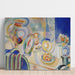 Reproductie van het schilderij Portugese stilleven schilderij - Robert Delaunay