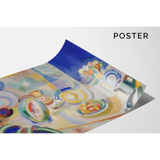 Nature morte portugaise - Robert Delaunay | Reproduction Tableau Décoration murale affiche copie
