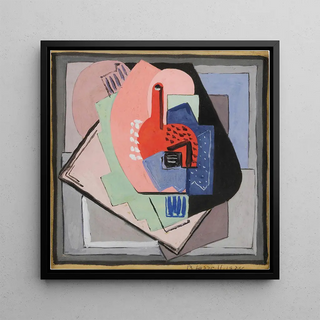 Nature morte rose sans titre - Blanche Lazzell