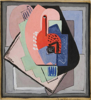 Nature morte rose sans titre - Blanche Lazzell