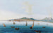 Bay of Naples with Vesuvius - Neapolitan School — artwork view