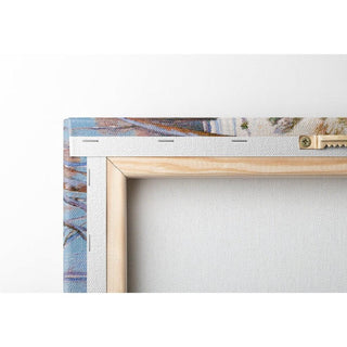 Neige en Bretagne - Henry Moret | Reproduction Tableau Décoration murale affiche copie