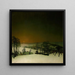 Snow in Flanders - Valerius De Saedeleer — framed artwork on a wall
