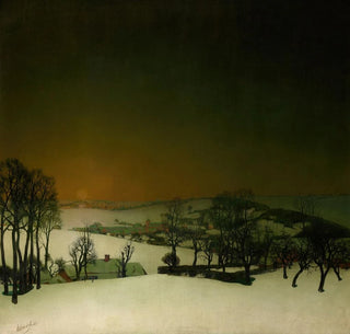 Neige en Flandre - Valerius De Saedeleer