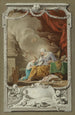 Sainte Anne revealing aan de Maagd de profetie van Jesaja - Nel Hall — weergave van het kunstwerk