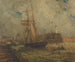 Brigantin die de haven van Littlehampton binnenvaart - Nelson Dawson — weergave van het kunstwerk