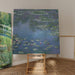 Reproductie van het schilderij Nénuphars (1906) - Claude Monet