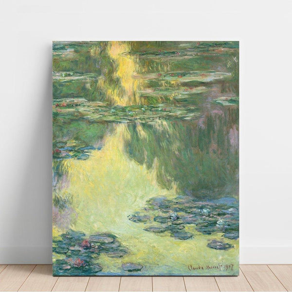 Reproductie van het schilderij Nénuphars (1907) - Claude Monet