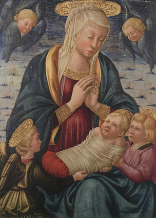 Neri di Bicci - Virgin and Child with Angels.webp