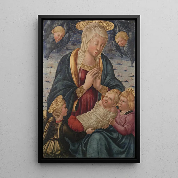 Neri di Bicci - Virgin and Child with Angels.webp