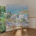 Reproduction of the painting New England Headlands - Childe Hassam