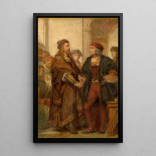 Nicaise De Keyser - Albrecht Drer Visiting Quinten Massijs.webp