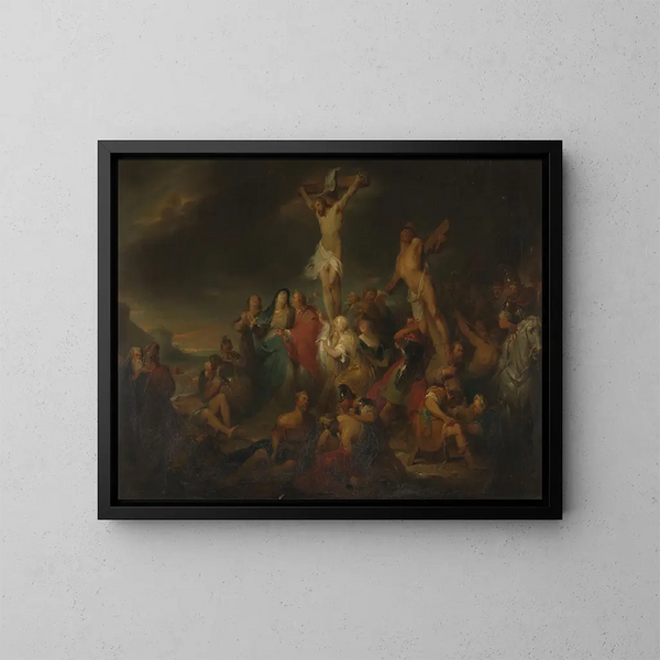 Calvaire - Nicaise De Keyser — ingelijst kunstwerk aan de muur