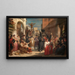 Processie op Goede Vrijdag in Sevilla - Nicaise De Keyser — ingelijst kunstwerk aan de muur