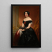 Madame Molsde Brialmont - Nicaise De Keyser — ingelijst kunstwerk aan de muur