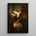 Marguerite à l'église - Nicaise De Keyser — ingelijst kunstwerk aan de muur