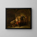 L'Atelier du peintre Joos van Craesbeeck - Nicaise De Keyser — ingelijst kunstwerk aan de muur