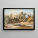 Pakuratahi Upper Hutt Valley - Nicholas Chevalier — framed artwork on a wall
