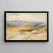 Ruapehu from Wanganui - Nicholas Chevalier — framed artwork on a wall