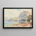 Lac Te Anau NZ - Nicholas Chevalier — framed artwork on a wall