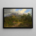 Les chaînes du buffle - Nicholas Chevalier — framed artwork on a wall