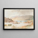Les Chutes du Kawarau, Lac Wakatipu - Nicholas Chevalier — framed artwork on a wall
