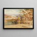 High Rangitikei Painting - Nicholas Chevalier — framed artwork on a wall