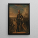 Portret van Hendrik prins der Nederlanden - Nicolaas Pieneman — ingelijst kunstwerk aan de muur