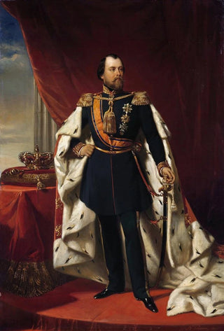 Nicolaas Pieneman - Portrait of William IIIKing of the Netherlands.webp