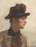 Portrait painting of a lady - Nicolaas van der Waay — artwork view